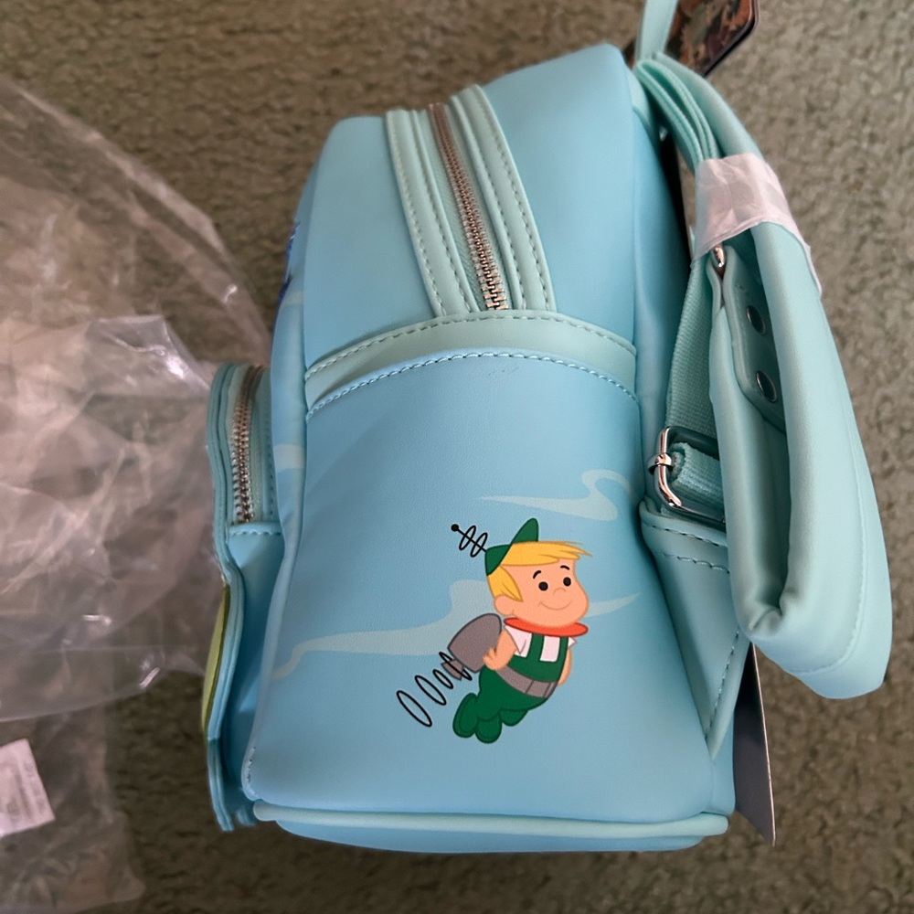 The jetsons loungefly mini bakpack hanna barbera new some scuffs 2022 bag READ - Picture 5 of 10
